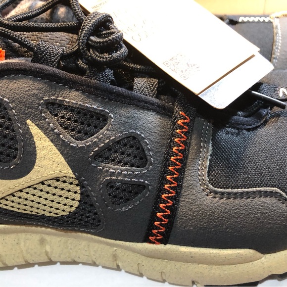 Nike Free Terra Vista Black Canvas Anthracite Orange CZ1757-001 Sz 10.5 Men New - Picture 16 of 16